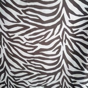 Set of 4 sheer animal print curtain panels